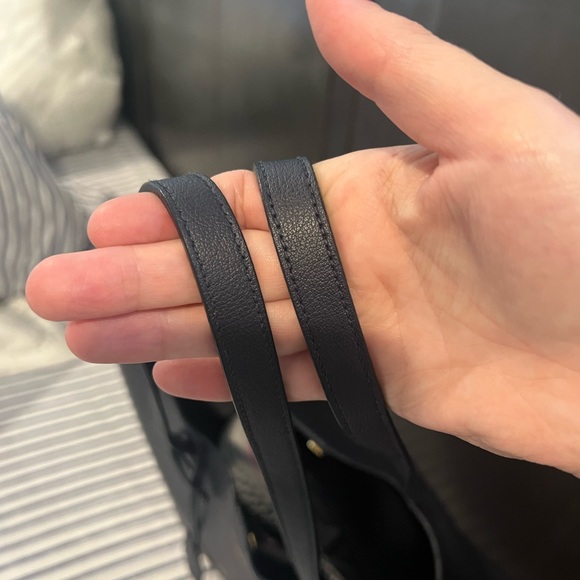 YSL shopping Saint Laurent Leather tote - Picture 3 of 10